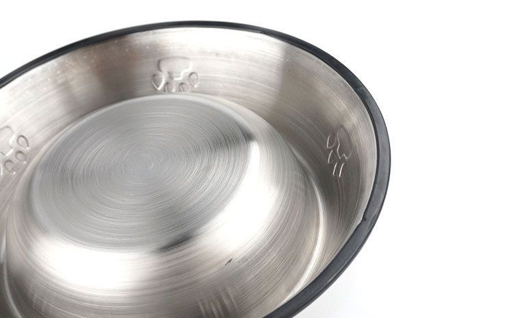 stainless steel pet bowls, non-slip dog bowls, large dog food bowls, cat bowls, pet food bowl, dog bowl large capacity, cat feeding bowl, durable pet bowls, anti-skid pet dishes, pet feeding products Australia - Pink - Size 34CM