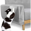 3 Pack Self-Adhesive Cat Scratch Guards, Clear PVC Furniture Protectors for Sofas, Tables and Upholstery, White, 30 x 300 cm