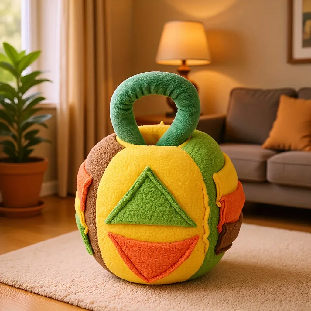 Dog’s Exclusive Happy Planet! Durable Interactive Toy Ball to Spark Instincts & Endless Fun/grey