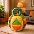 Dog’s Exclusive Happy Planet! Durable Interactive Toy Ball to Spark Instincts & Endless Fun/green
