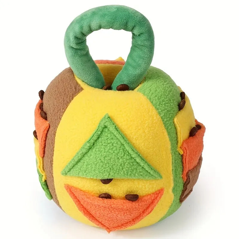 Dog’s Exclusive Happy Planet! Durable Interactive Toy Ball to Spark Instincts & Endless Fun/apricot