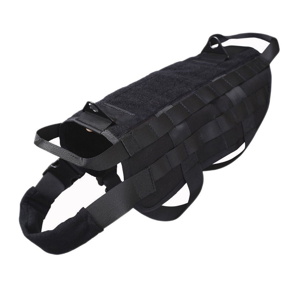 FW Tactical Dog Vest Nylon Pet Clothing Black M