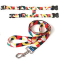 Adjustable Nylon Pet Harness Cat Dog Leash Orange S