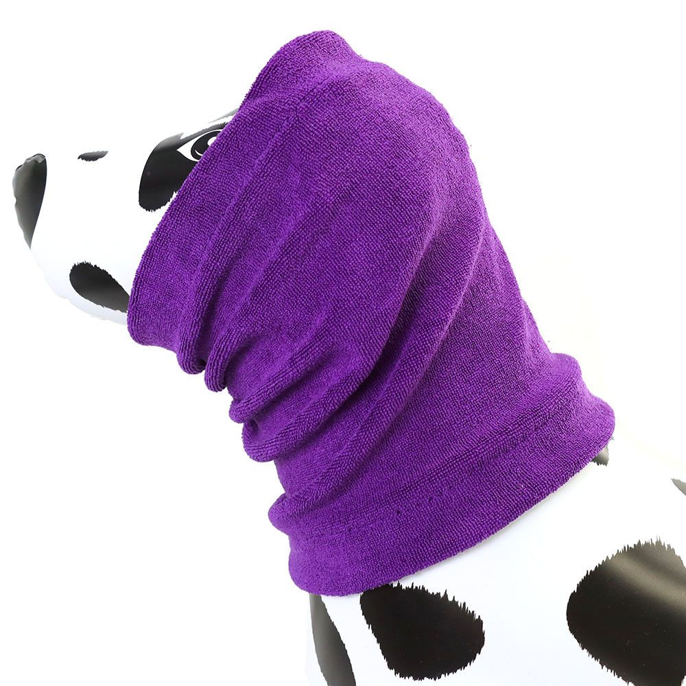 Pet Earmuffs Cotton Thickened Warm Winter Headgear Blue S