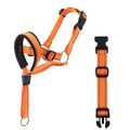EXMOOR Nylon Dog Muzzle Adjustable Anti Bite. Upgraded reflective-Orange XL