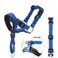 EXMOOR Nylon Dog Muzzle Adjustable Anti Bite. Upgraded reflective-Blue XL