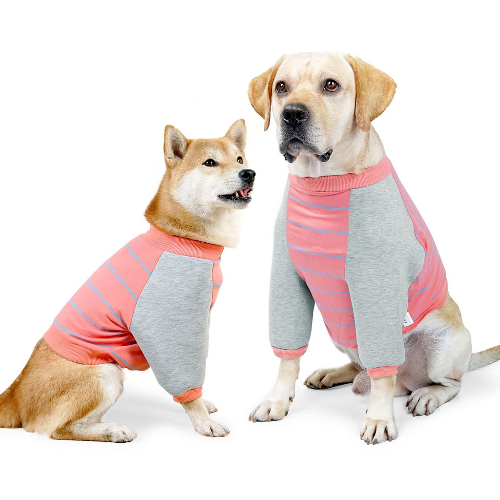 Cotton Dog Elbow Protection Clothing DOTON Family Black stripes L chest circumference 58-74 neck circumference 34-46 recommended weight 18.00 kg-25.00 kg