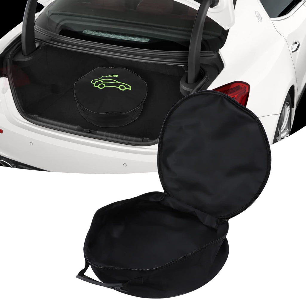 Storage Bag EV Cable Bag Water Resistant Large Capacity Electric Car Charging Cable Carry Case for Power Cords RV Hoses