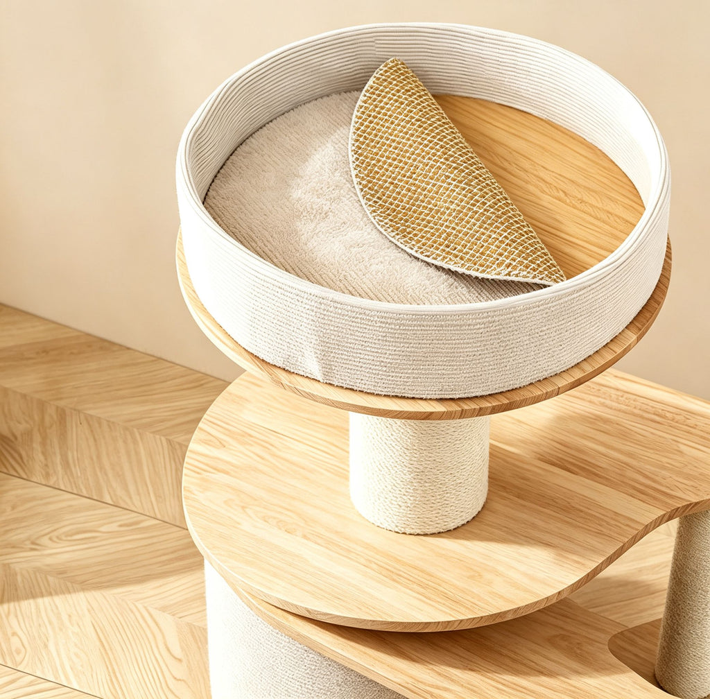 Classic Heavy-Duty Carpet Cat Tree