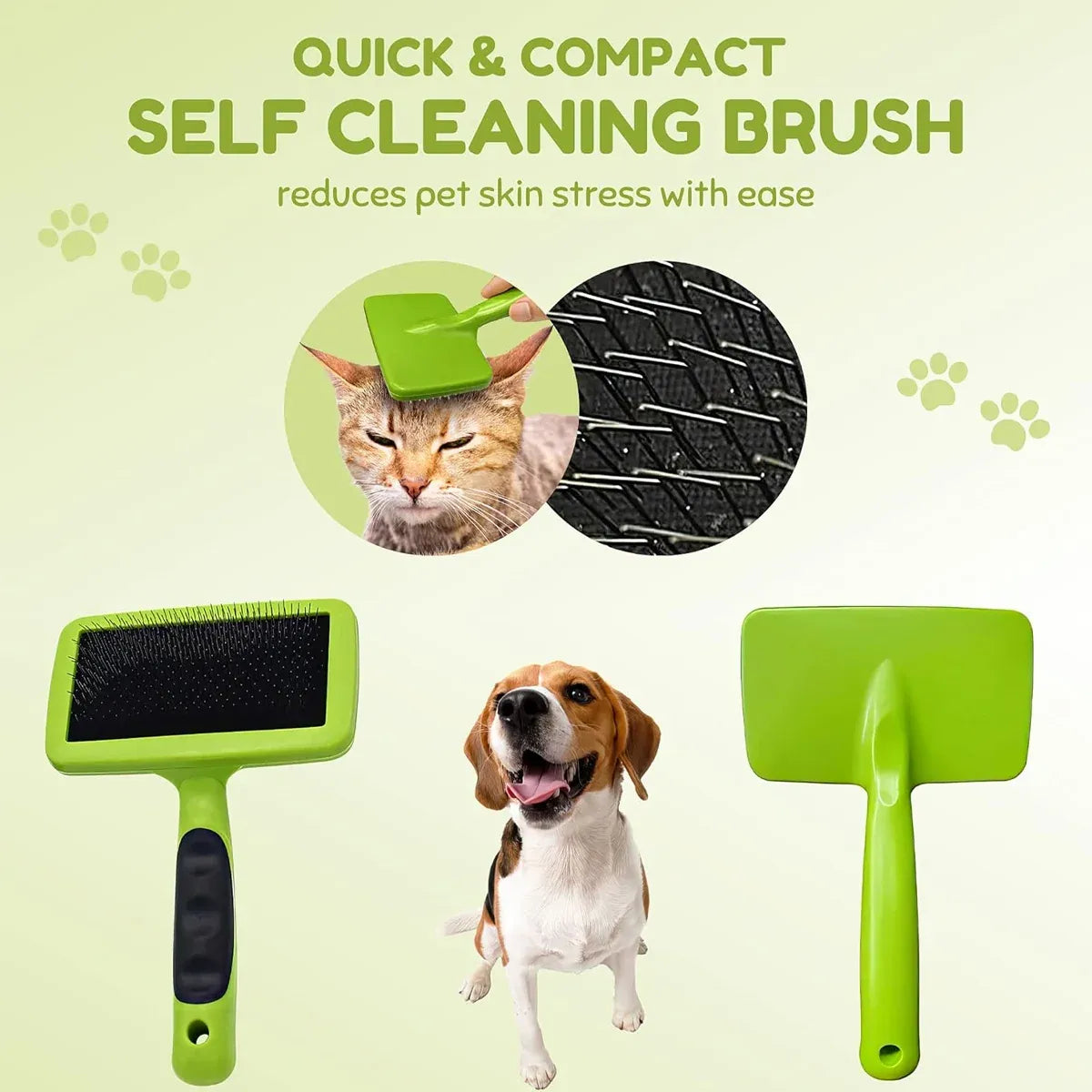 3PCS Pet Grooming Cleaning Kit Pet Hair Remover Tools for Home Pet Care Supplies