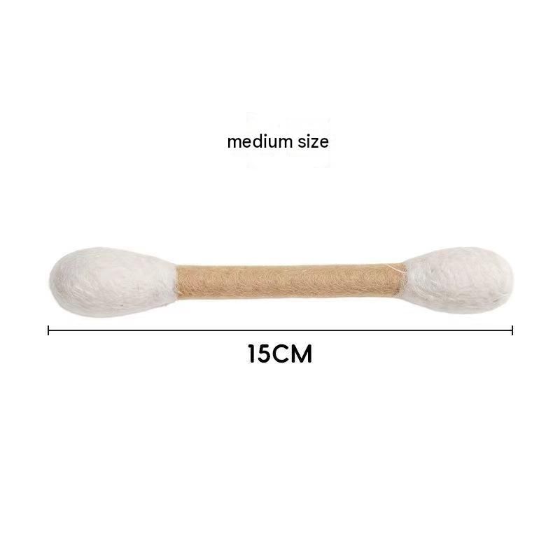 Felt Catnip Cat Toy Stick for Cats, 2 Pack 10cm Interactive Chew and Play Toys for Indoor Cats