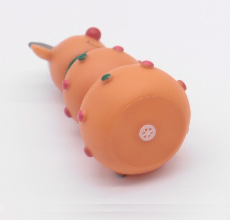 Dog Christmas Squeaky Toys（Santa） – Festive Designs ,Durable, bite-resistant, interactive vinyl squeaky toys—perfect as holiday stocking stuffers for dogs